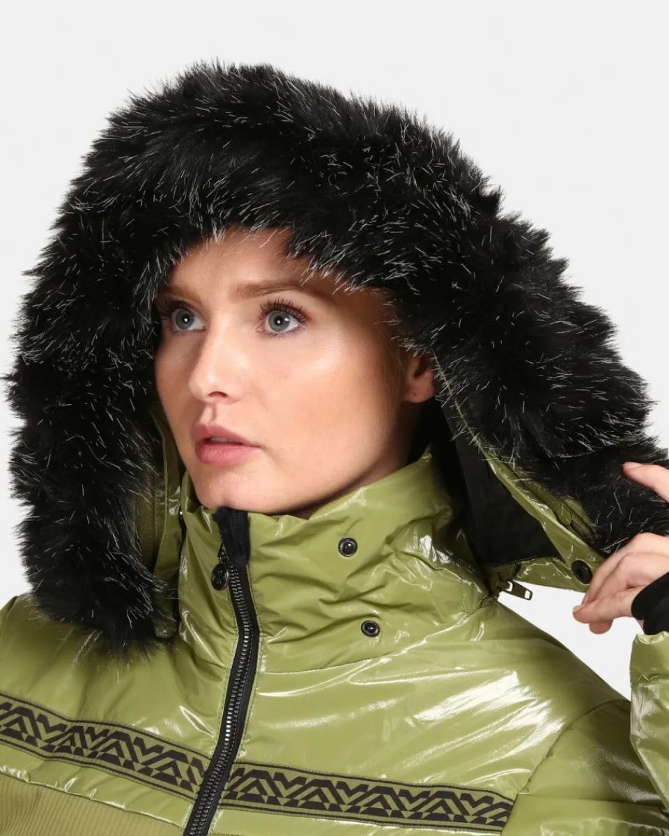 Veste d'Hiver pour Ski Léger et Confortable - Kilpi Femme - Style Urbain Modèle DALILA-W