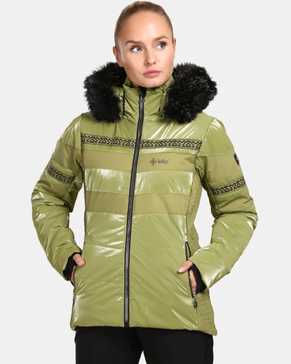 Veste d'Hiver pour Ski Léger et Confortable - Kilpi Femme - Style Urbain Modèle DALILA-W
