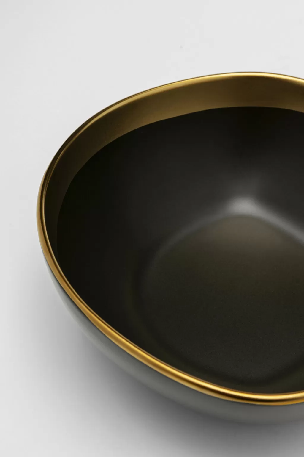 Bol à Dessert Vibrations Profondes par KARE Design - Modèle Mukit en Céramique Contemporaine (Diamètre 18 cm)