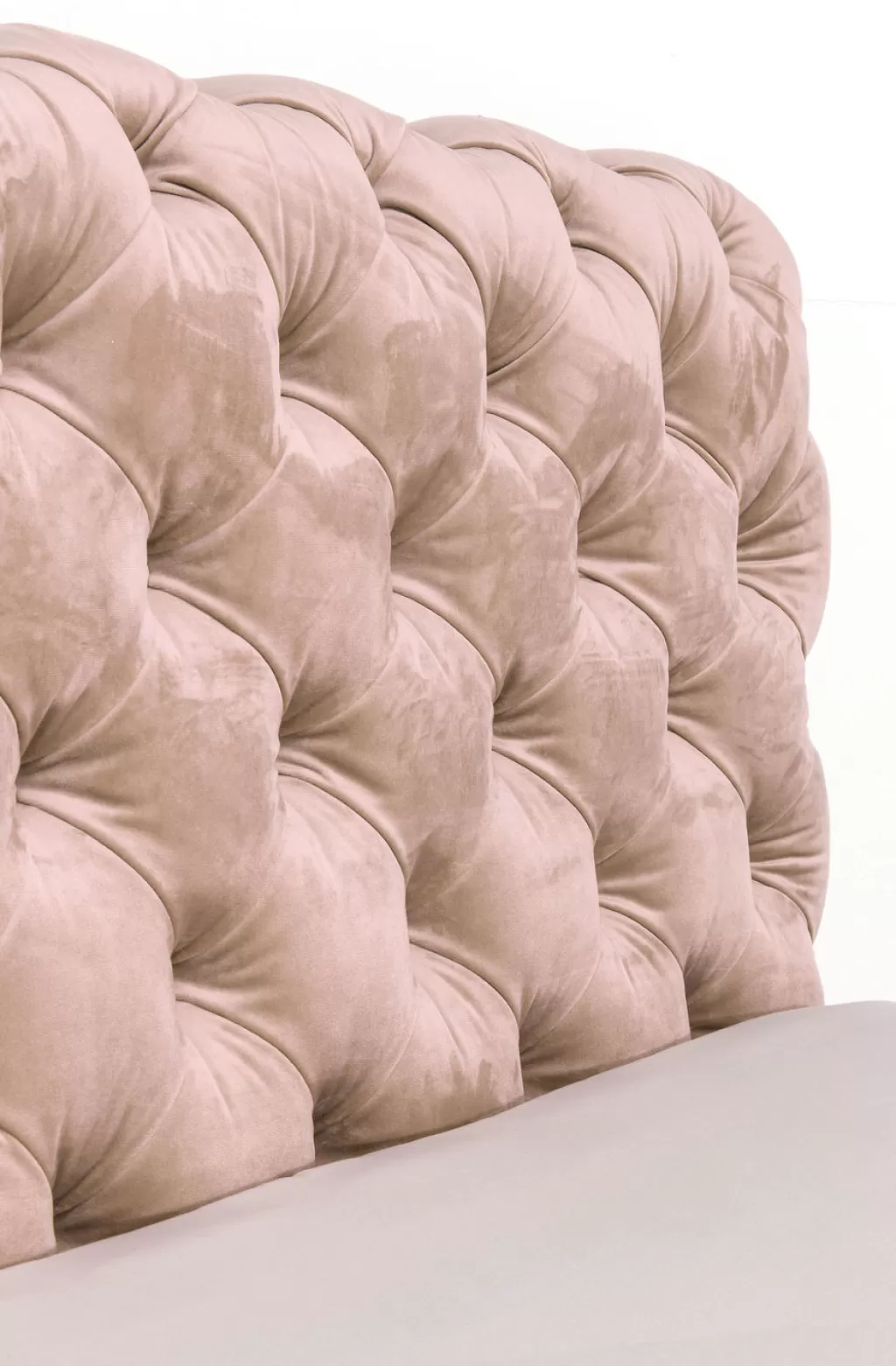 Lit Velours Écru 160x200cm - Duvet Confortable par KARE Design | Sangletoffe Premium Grand Format