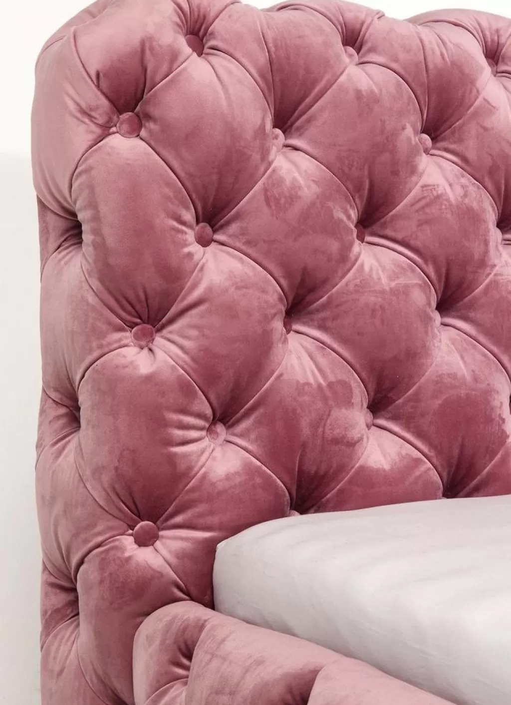 Lit Velours Désir 160x200 cm - Mauve somptueux par KARE Design, Confort royal en velours doux