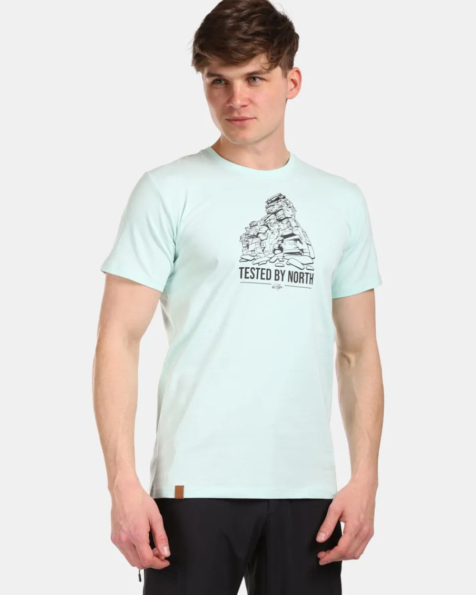 T-shirt Décontracté Kilpi pour Homme - 100% Coton Respirant | Style Urbain Collection Printemps-Été