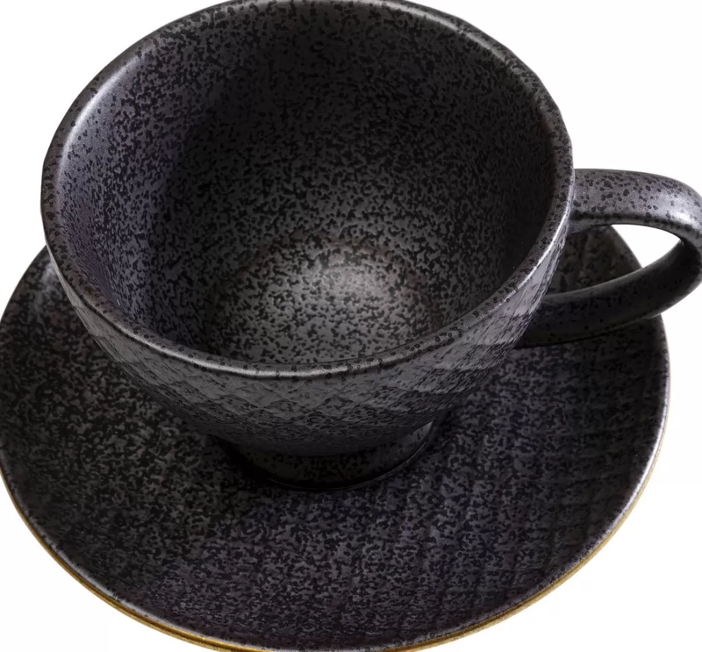 Service à café La Diva - Duo raffiné tasse et soucoupe signé KARE Design