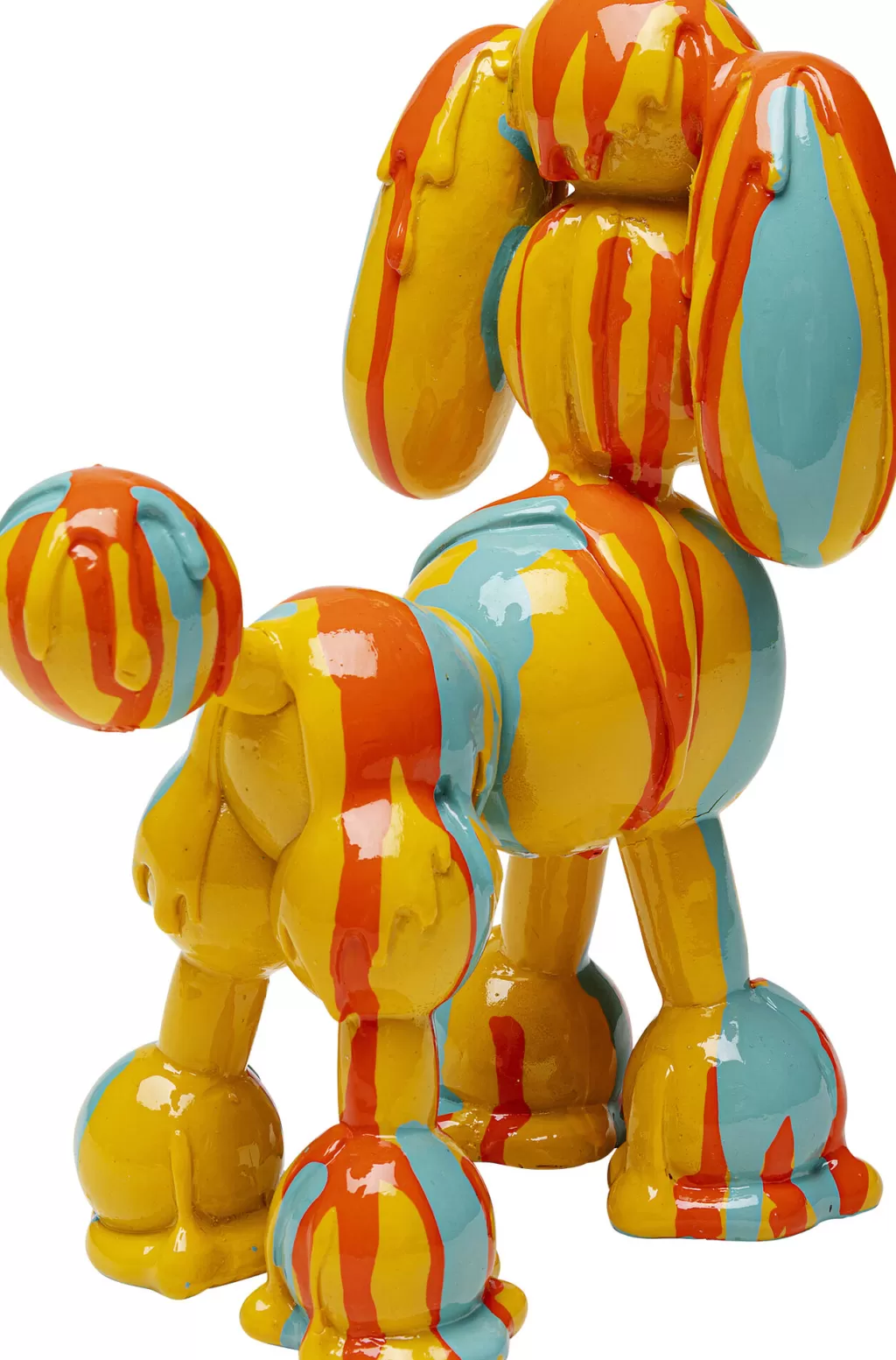 Décorations Canines KARE Design - Figurine Festive « Holi » pour Chiens - Éclats de Couleurs Vives - 17 cm de Hauteur