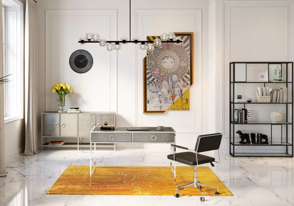 Fauteuil de Bureau Ergonomique Dottore - Design Contemporain en Noir par KARE, Confort Haut de Gamme pour Espaces Professionnels