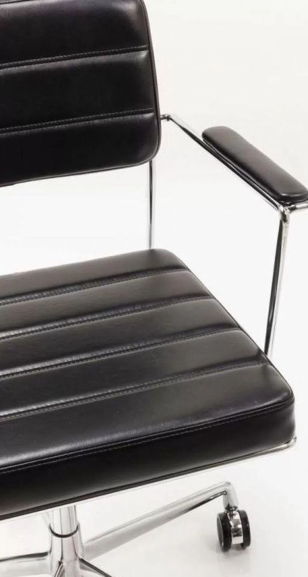Fauteuil de Bureau Ergonomique Dottore - Design Contemporain en Noir par KARE, Confort Haut de Gamme pour Espaces Professionnels
