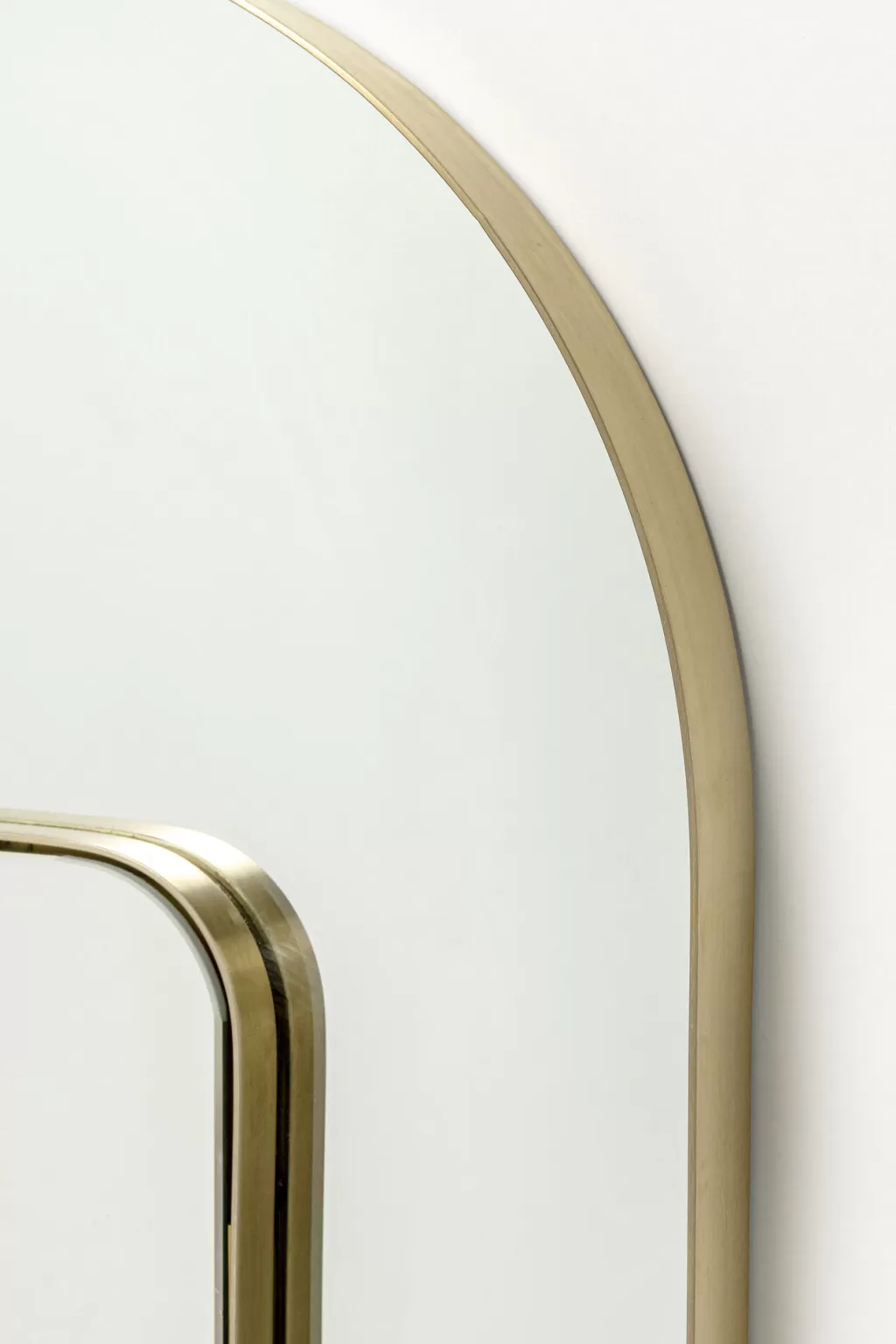 Miroir Murale Élégant KARE Design - Double Rangée de Cadres, 140 cm x 80 cm, Décor Murial Contemporain