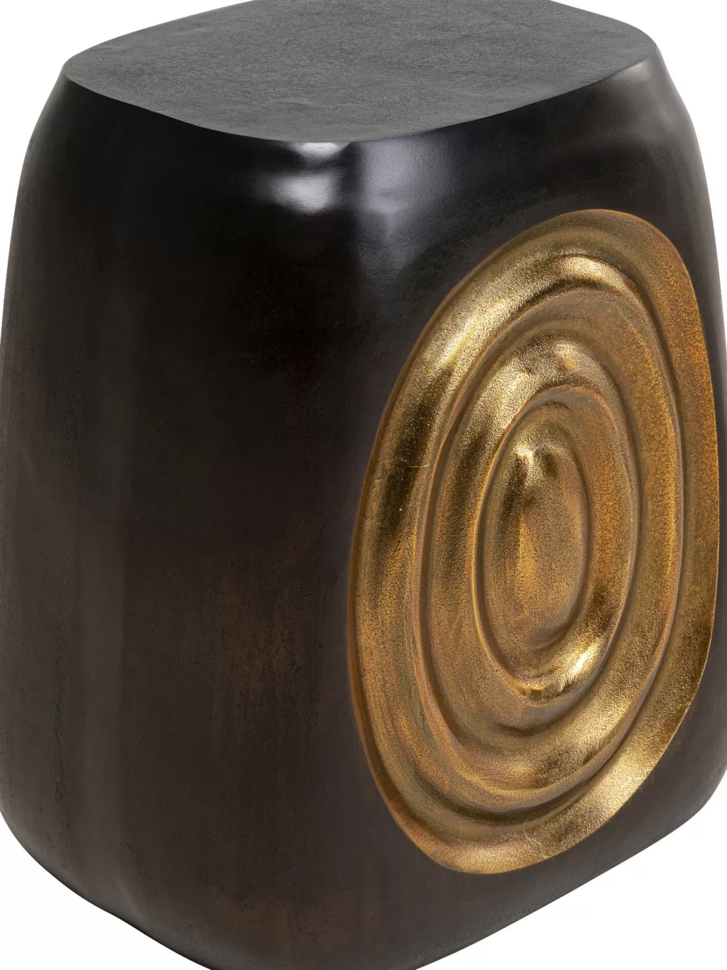 Tabouret design Tambour en rotin KARE - Accent scandinave pour salon moderne