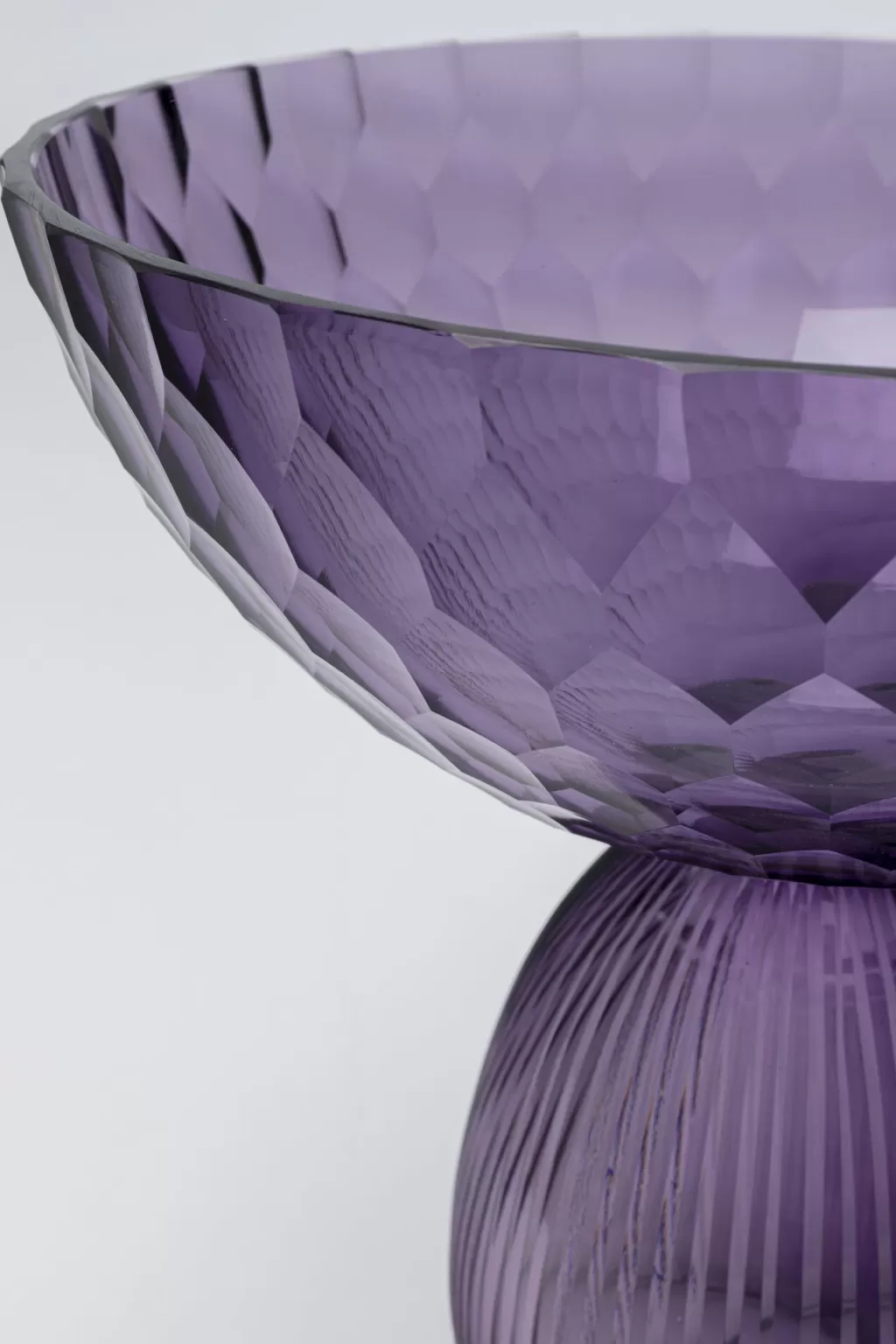 Vase Décoratif Duetto en Céramique Mauve 23cm - KARE Design｜Décoration Élégante pour Salon Moderne