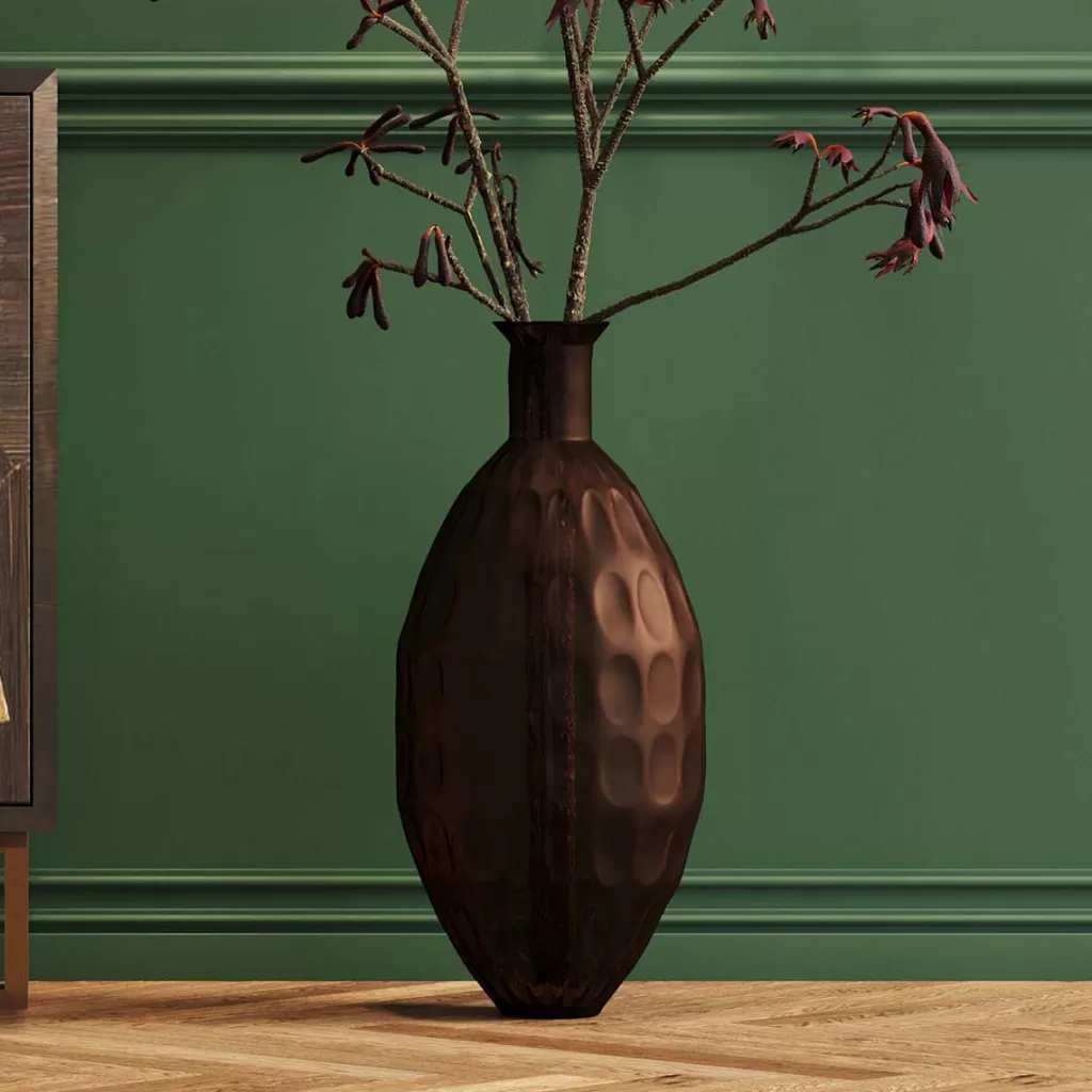 Vase design Dune par KARE - Élégante pièce contemporaine de 59 cm de hauteur