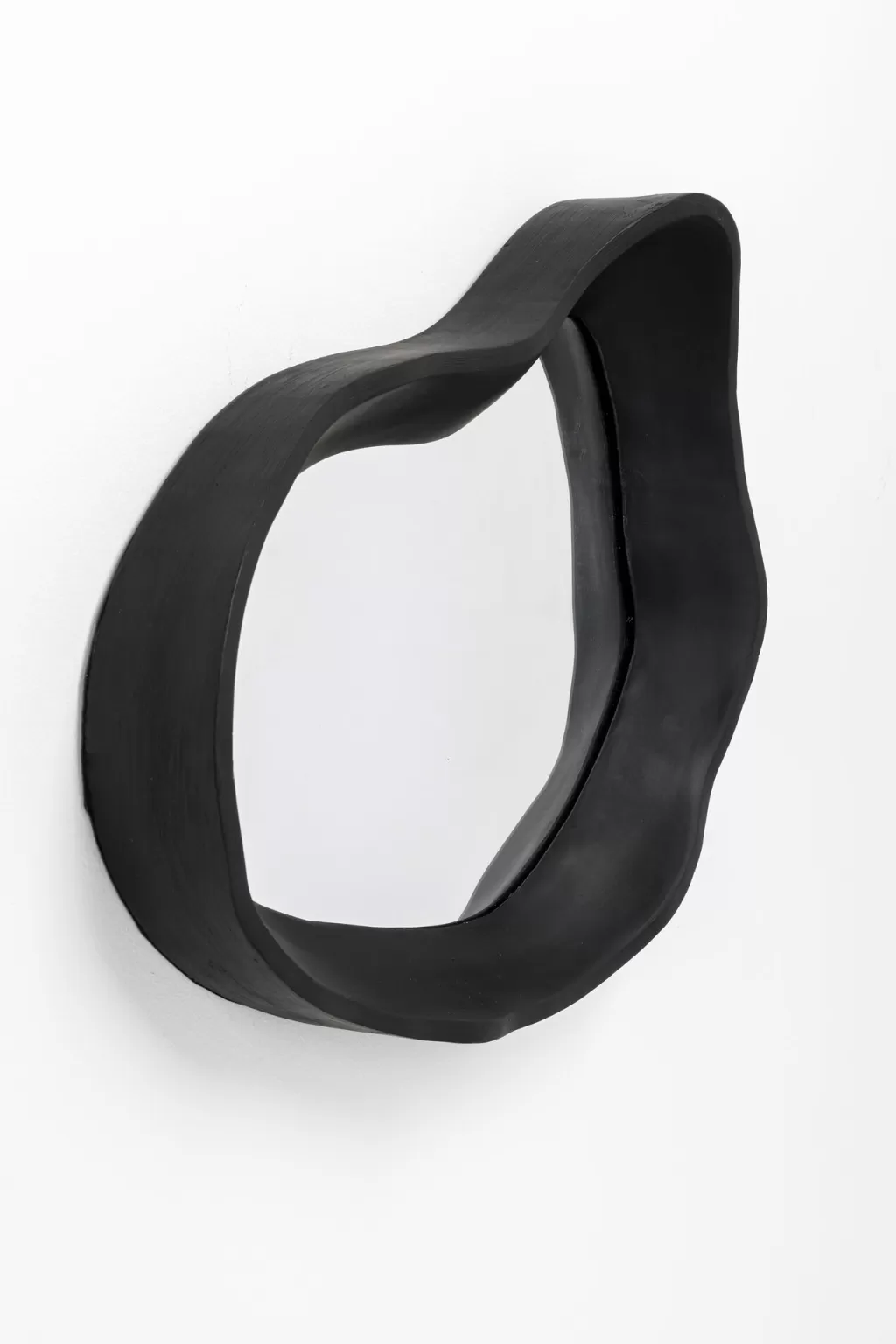 Miroir Mural Dynamique KARE Design - Noir Élégant 32x44 cm
