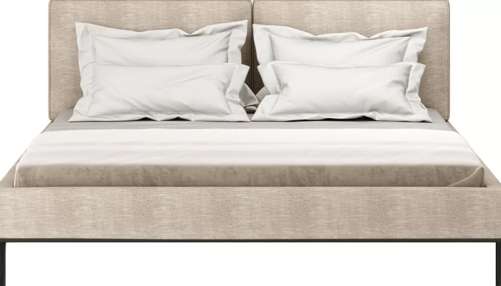 Lit double design KARE East Side - Structure contemporaine 180 x 200 cm - Modèle exclusif literie premium
