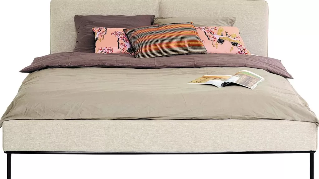 Lit double design KARE East Side - Structure contemporaine 180 x 200 cm - Modèle exclusif literie premium