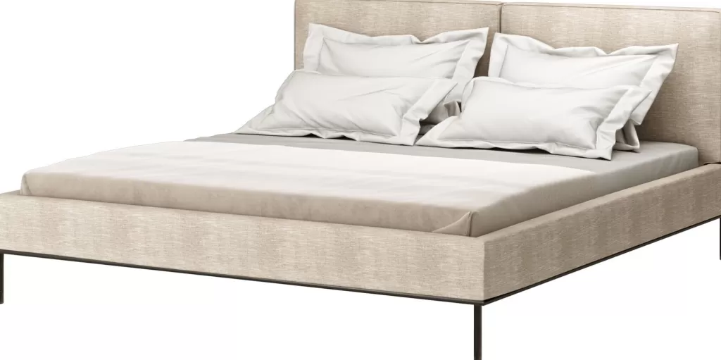 Lit double design KARE East Side - Structure contemporaine 180 x 200 cm - Modèle exclusif literie premium