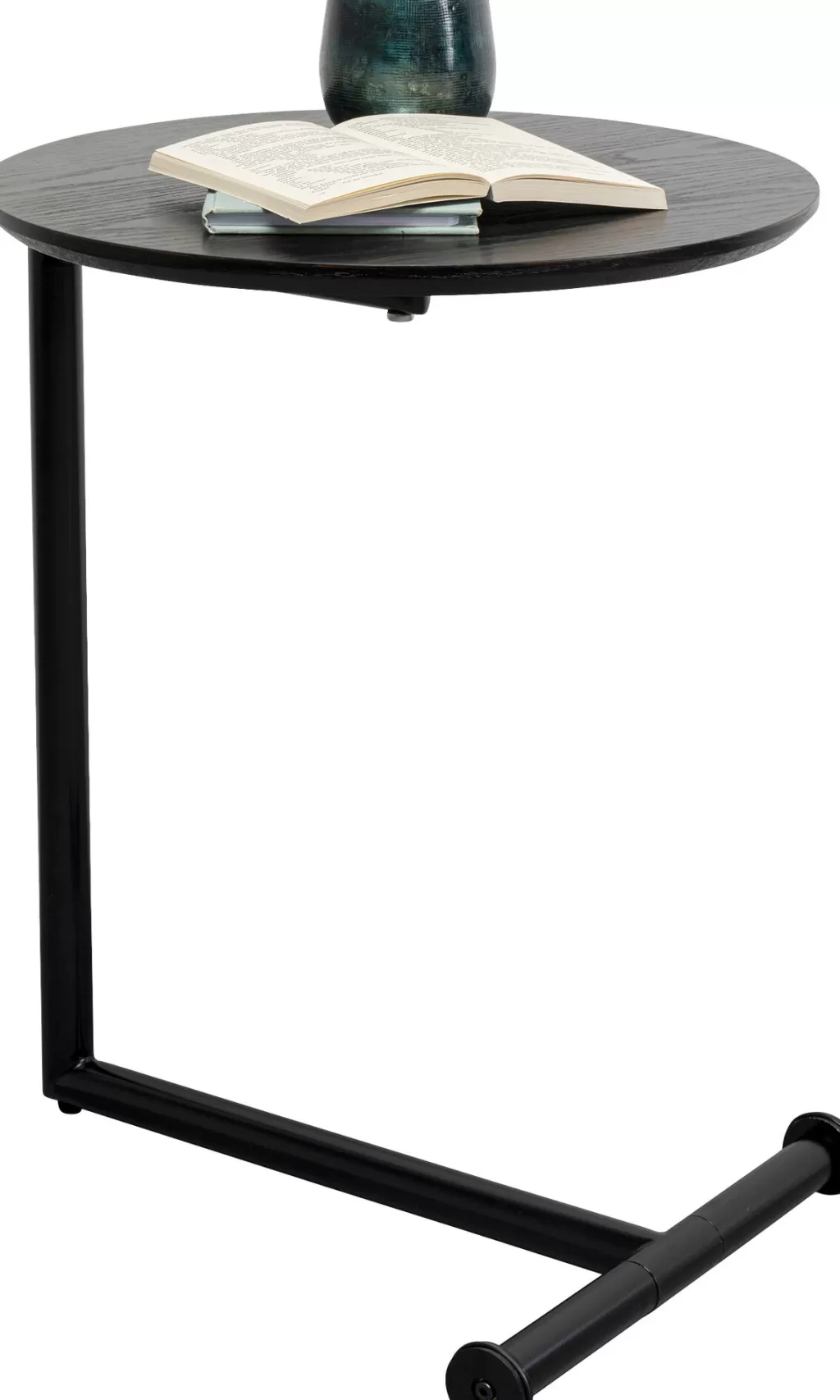 Table d'Appoint Bois Élégante KARE Design - Diamètre 46cm pour Votre Salon Cosy