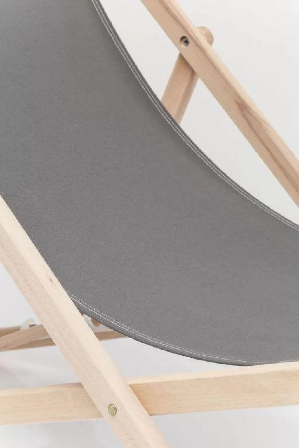 Chaise de Dété Confortable KARE Design - Style Scandinave, Fauteuil de Jardin Léger en Gris Anthracite