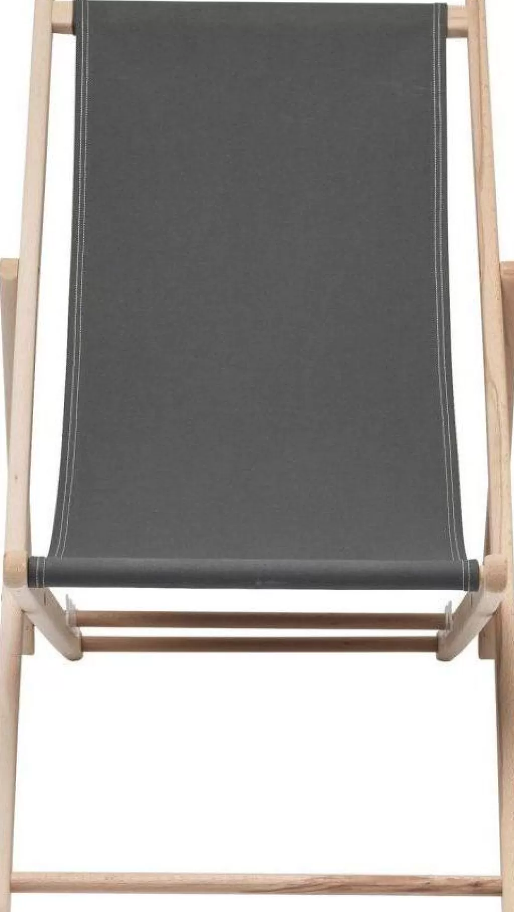 Chaise de Dété Confortable KARE Design - Style Scandinave, Fauteuil de Jardin Léger en Gris Anthracite