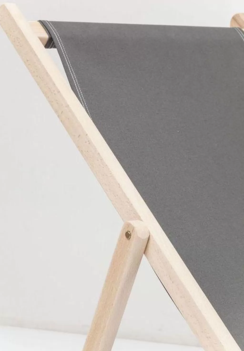 Chaise de Dété Confortable KARE Design - Style Scandinave, Fauteuil de Jardin Léger en Gris Anthracite