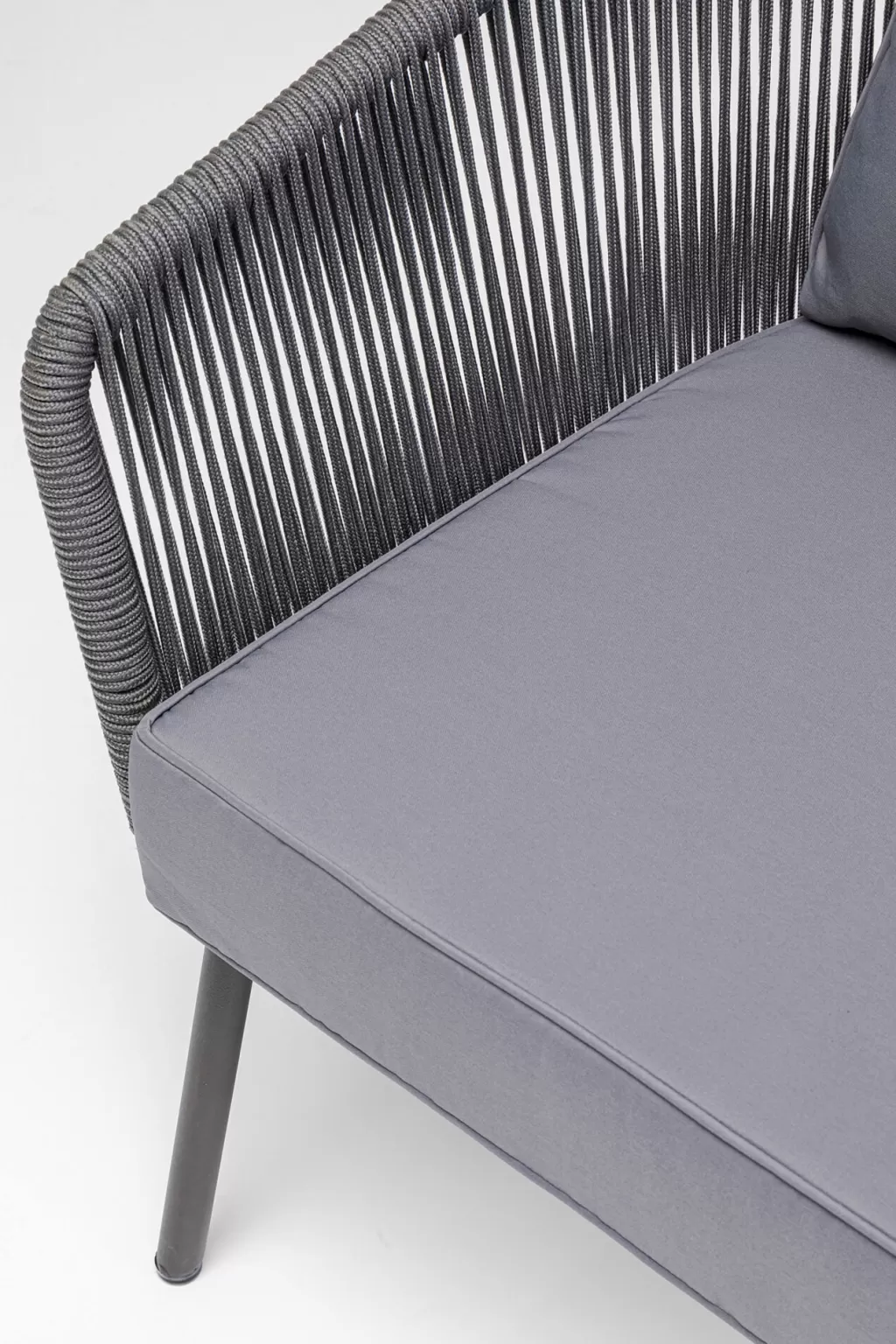 Fauteuils Design Elba Gris - Confort Extérieur par KARE Design | Salon Urbain