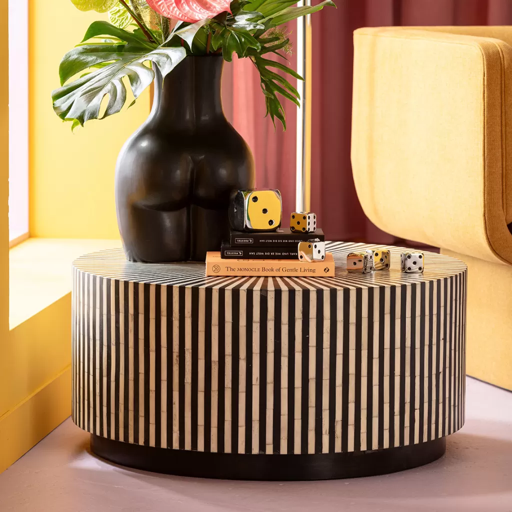 Table Basse Electra de KARE Design - Diamètre 75 cm pour Salon Moderne