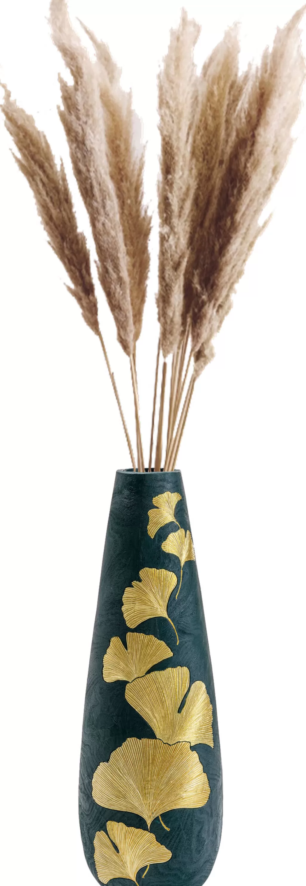 Vase Élégance Ginkgo - Création Exclusive Kare Design - 95 cm de Hauteur