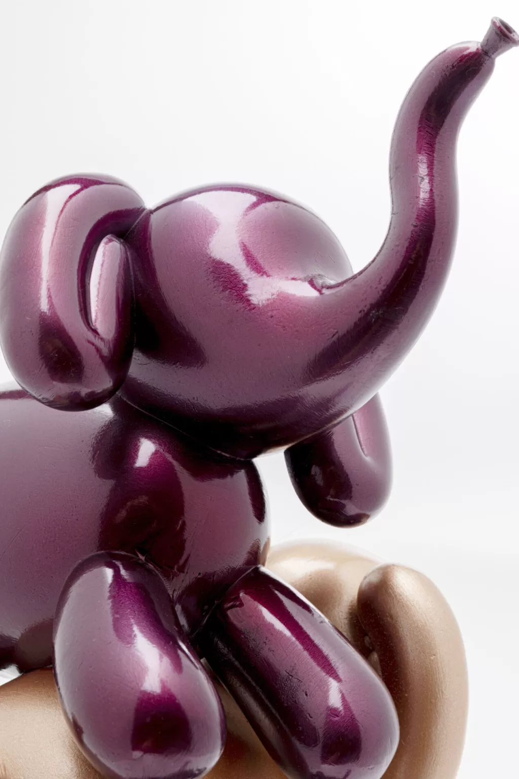 Éléphants Empilés Décoratifs KARE Design - Statuette en Céramique 32 cm pour Maison Créative