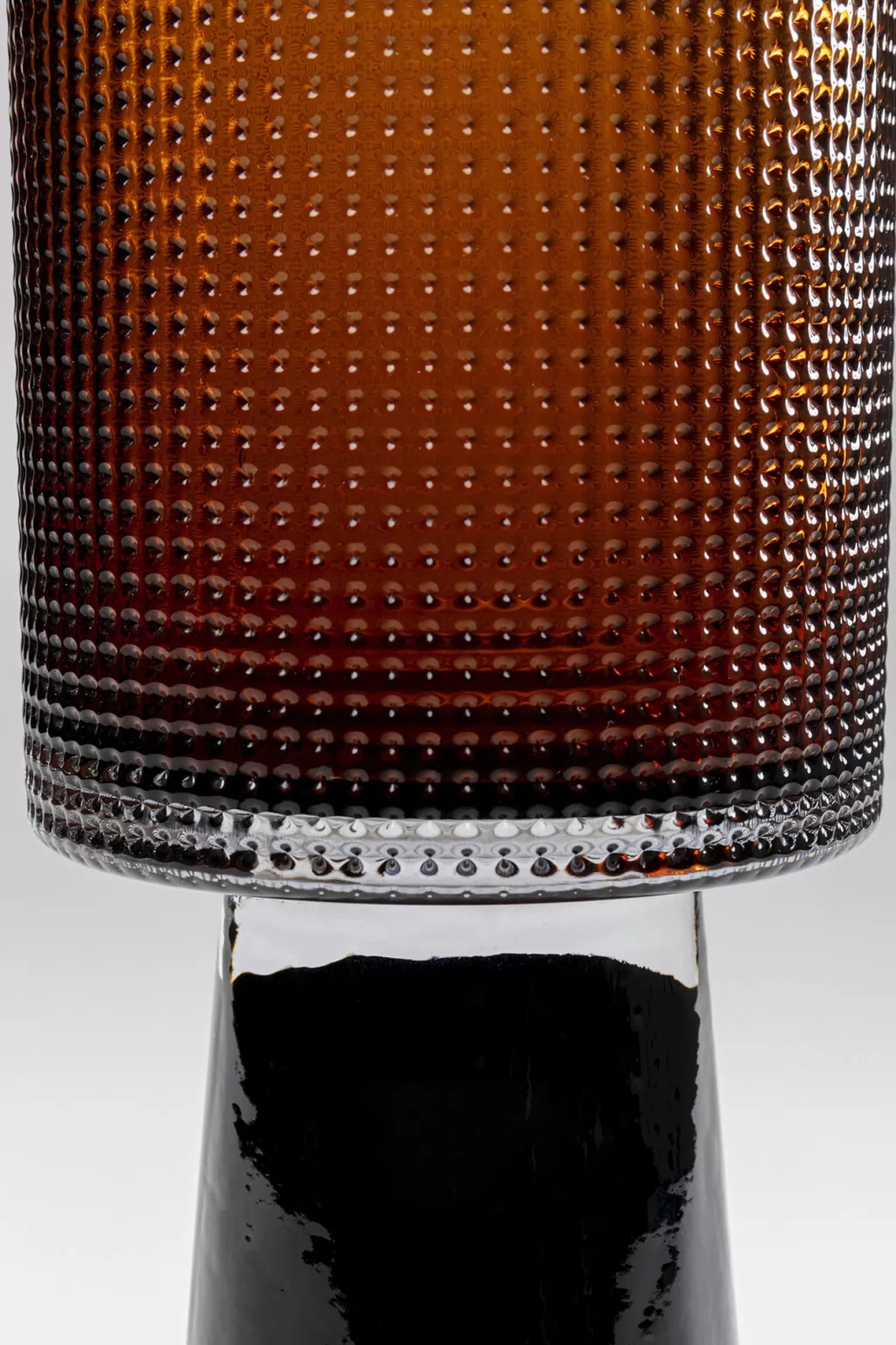 Vase Design Énigmatique Kare - Marron 41 cm pour Décor Salon Élégant