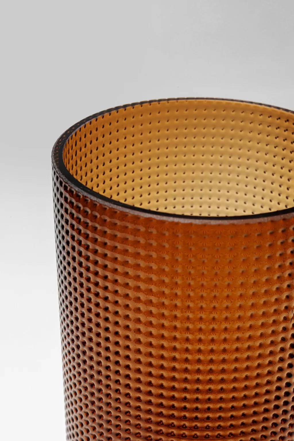 Vase Design Énigmatique Kare - Marron 41 cm pour Décor Salon Élégant