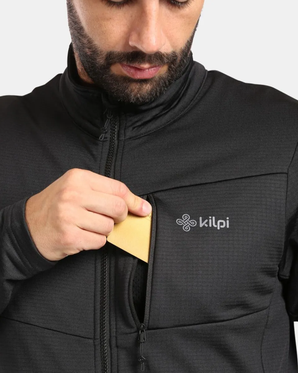 Veste Polaire Homme Kilpi ERIN-M - Confort Technique pour Activités Extérieures