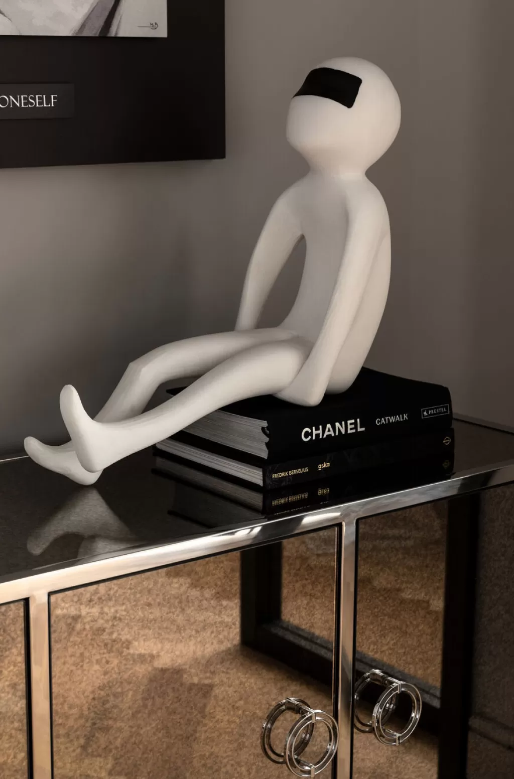 Objet décoratif design ESPERA par KARE - 54 cm de hauteur, pièce d'exposition contemporaine pour intérieur