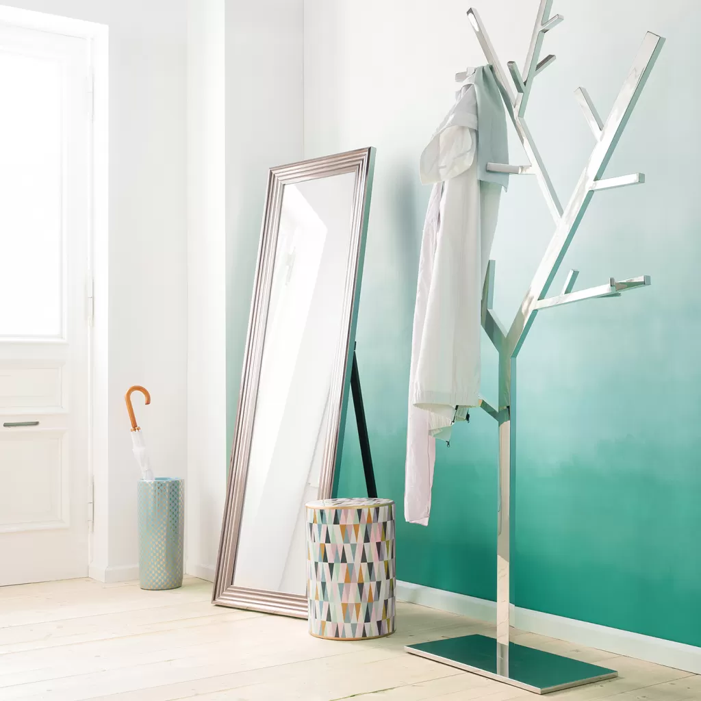 Miroir de Sol Élégant « Eve » par KARE Design - Finition Argenté 55 x 180 cm - Déco Murale Moderne pour Intérieur