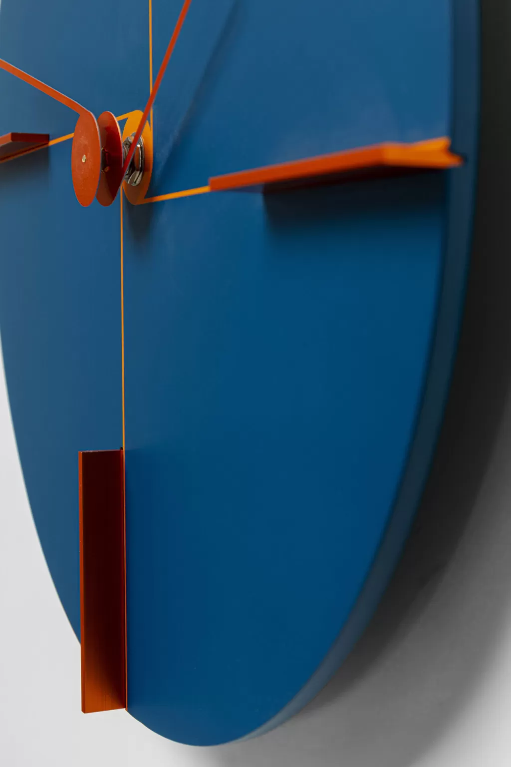 Horloge Murale Design Felice - Moderne Cadran Bleu 30cm par KARE, Élégante Décoration pour Salon