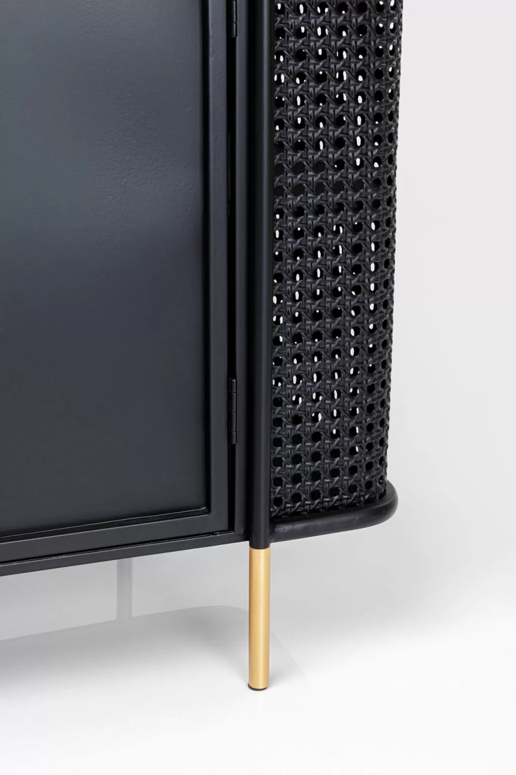 Table d'appoint design Fence Senkki par KARE - 120 x 70 cm pour salon élégant | Modèle contemporain avec structure métal et plateau bois 

[Version épurée pour décoration intérieure - Dimensions généreuses L120 x P70cm]
