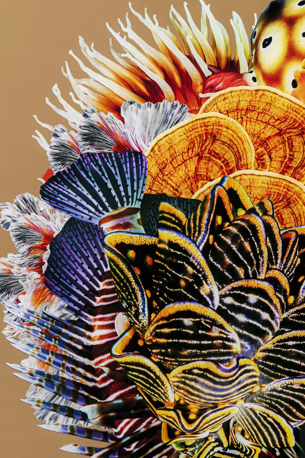 Décorative Tableau Murin KARE Design - Motif Botanique 