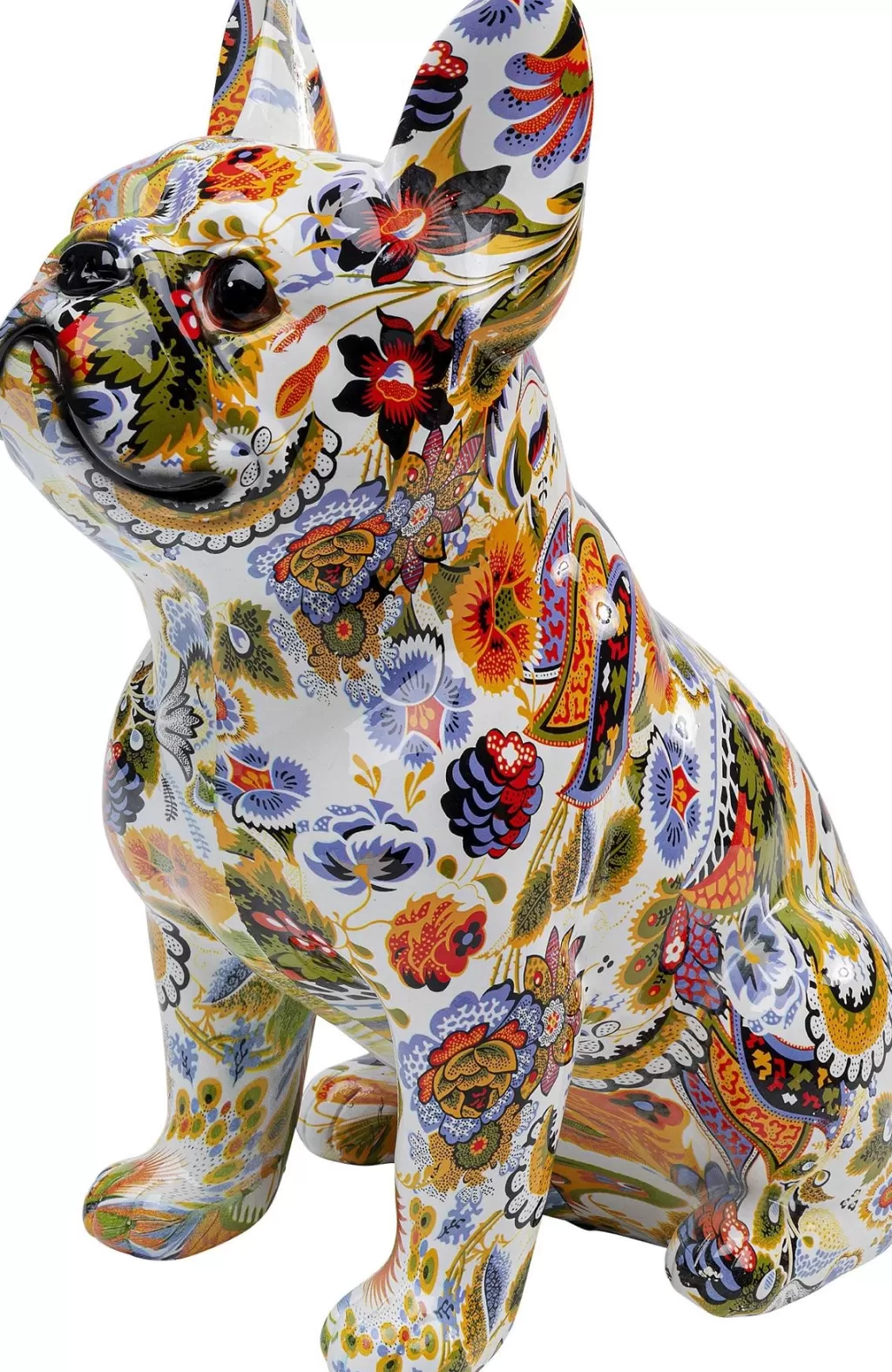 Bouledogue Français Décoratif en Résine - Sculpture Design Unique par KARE pour Votre Intérieur