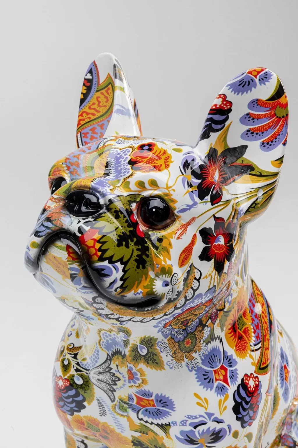 Bouledogue Français Décoratif en Résine - Sculpture Design Unique par KARE pour Votre Intérieur