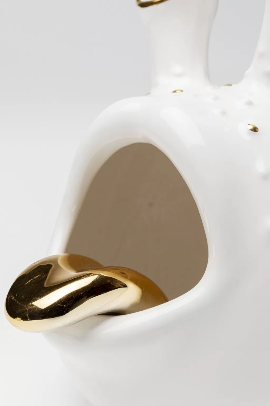 KARE Design - Figurine Animaux Drôles en Céramique, Décoration Murale 19 cm