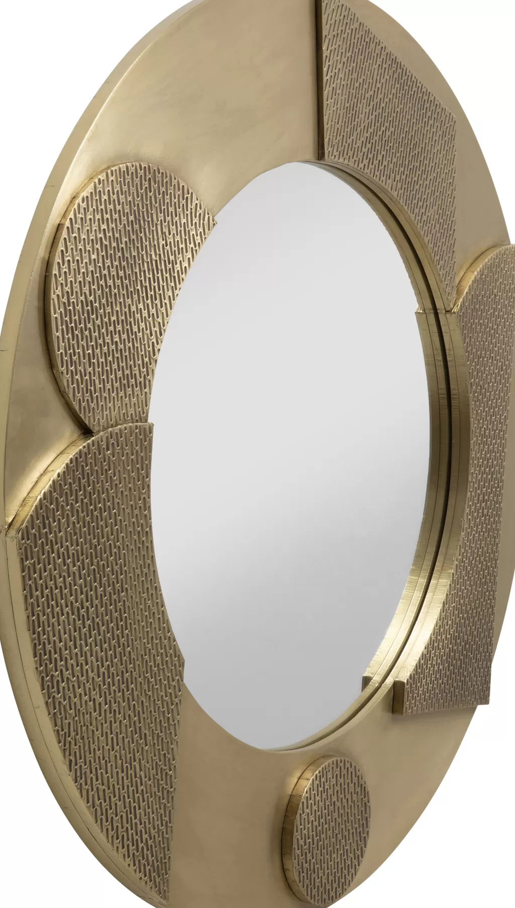 Miroir mural circulaire Futuro - Design contemporain KARE - Diamètre 80 cm