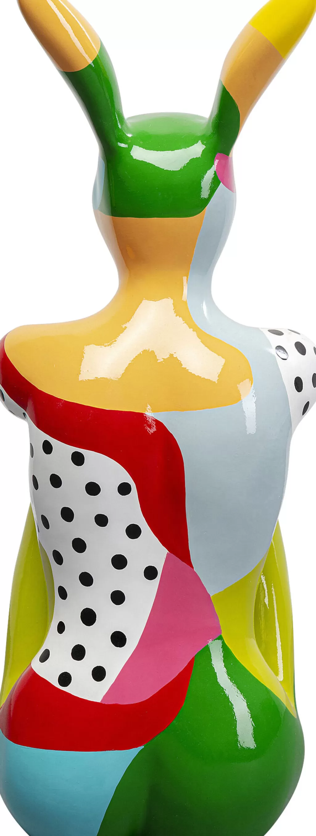 KARE Design - Lapin Décoratif Rebelle Multicolore 