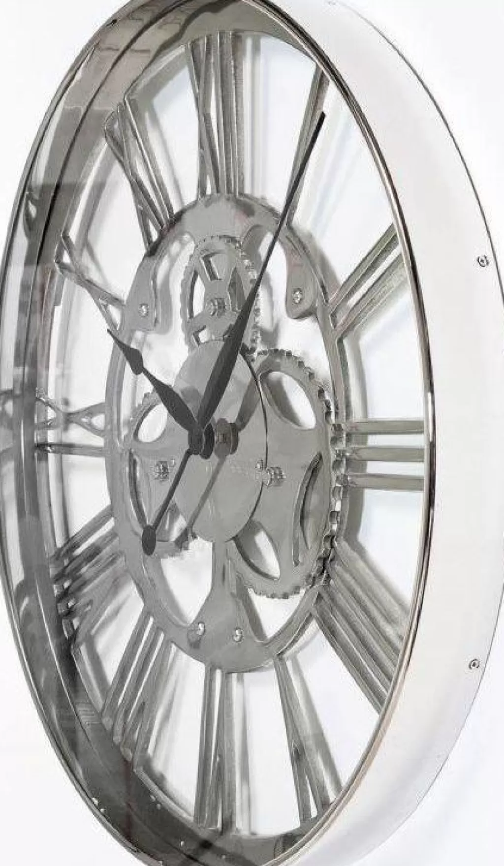 Horloge murale design industriel KARE - Modèle Gear, diamètre 60 cm  
Décoration murale élégante pour un intérieur contemporain