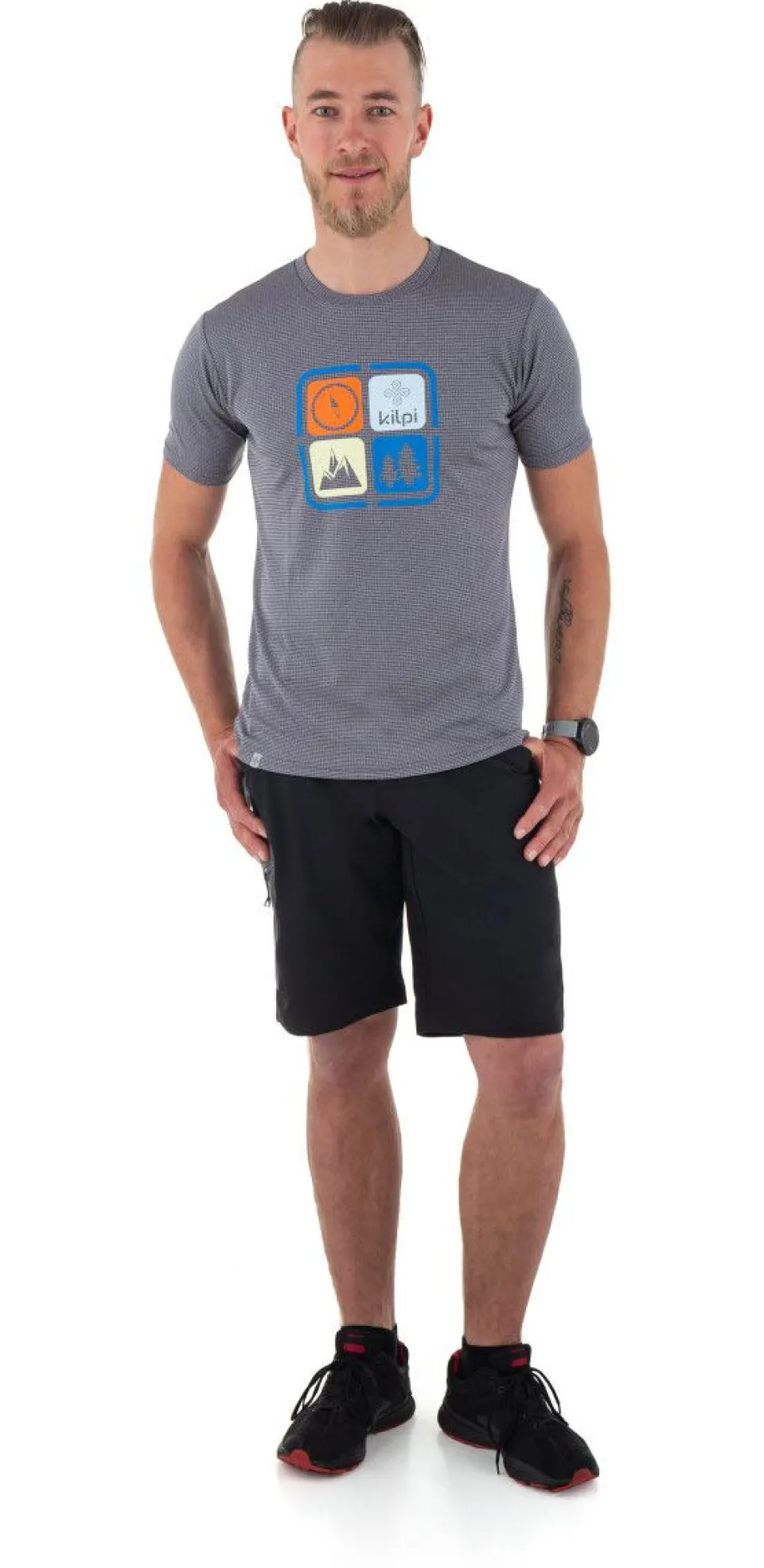 T-shirt Technique Respirant Kilpi pour Homme - Confort Optimal & Performance Sportive | Collection Giacinto-M