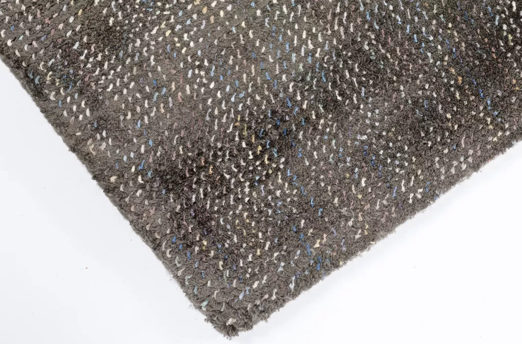 Tapis design moderne Gianna - Collection KARE Design en tonality pétrole, modèle Matto (Dimensions généreuses 170 x 240 cm) - Idéal pour déco tendance