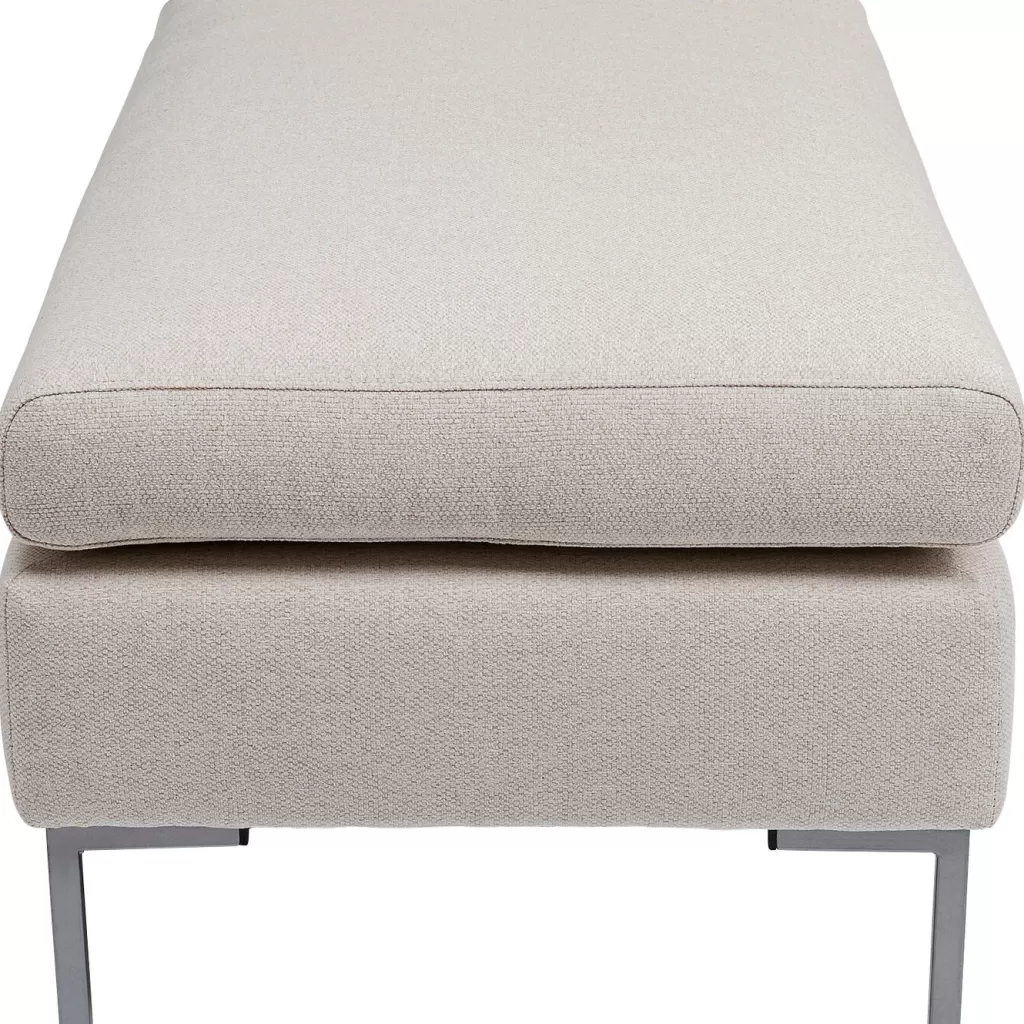 Fauteuil design Gianni Rahi par KARE - Blanc crème élégant pour intérieur contemporain