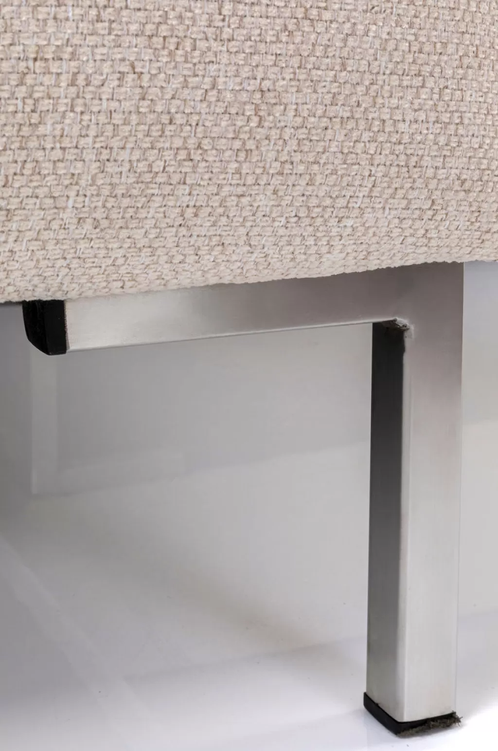 Canapé d'angle design Gianni crème par KARE - Modèle gauche, élégance intemporelle pour votre salon