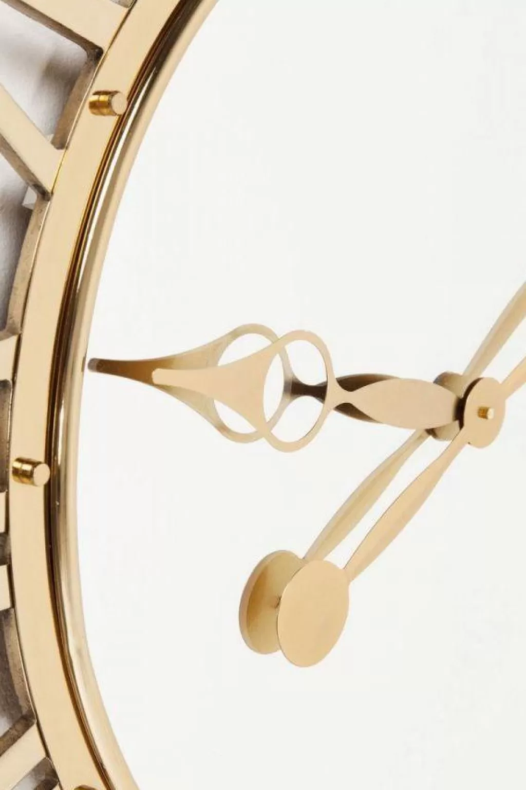 Horloge Murale Design Monumentale KARE - Modèle Élégant en Finition Dorée, Diamètre 120 cm pour Décor d'Intérieur Spectaculaire