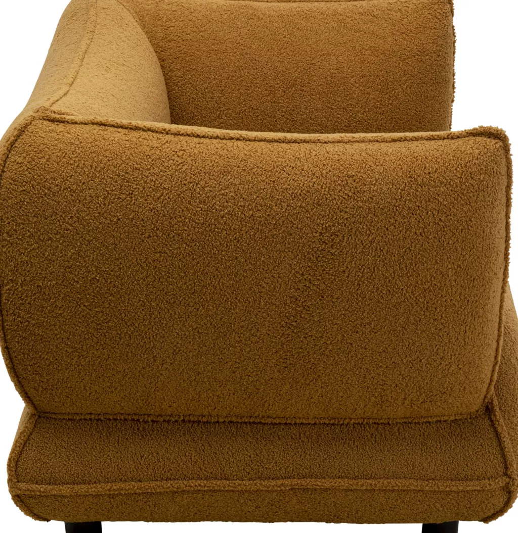 KARE Design - Fauteuil Gigi Moderne en Velours Texturé, Confort Ergonomique pour Salon Contemporain