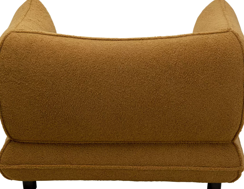 KARE Design - Fauteuil Gigi Moderne en Velours Texturé, Confort Ergonomique pour Salon Contemporain