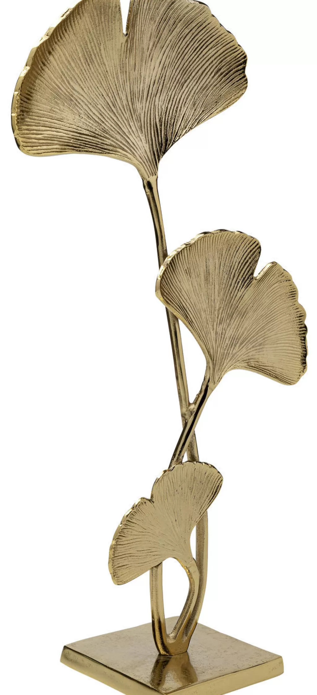 Décor mural élégant KARE Design : Feuilles de Ginkgo inspirées par la nature - Objet décoratif 70 cm pour intérieur contemporain