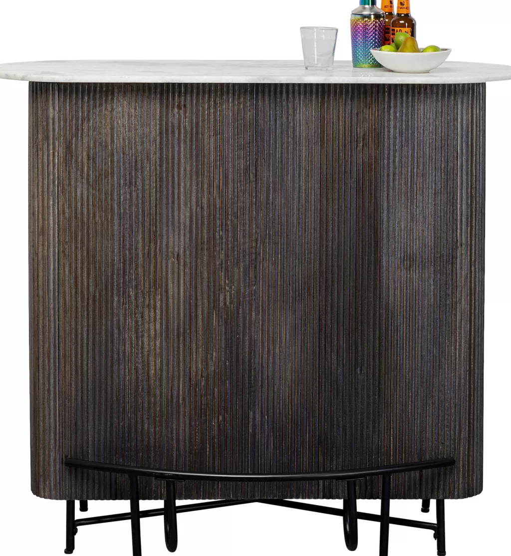 KARE Design - Table basse Glenn Baarît en tissu résistant, dimensions 120x110 cm, idéale pour espaces contemporains