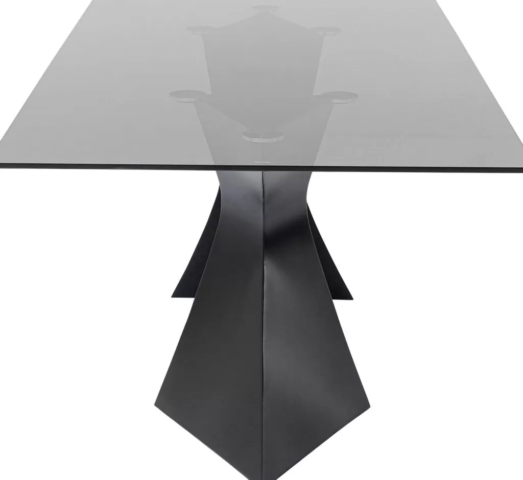 Table basse design Gloria en ébène - Dimensions spacieuses 200x100 cm - Collection exclusive KARE